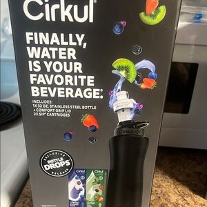 Cirkul Stainless Steel Water Bottle with Lid
